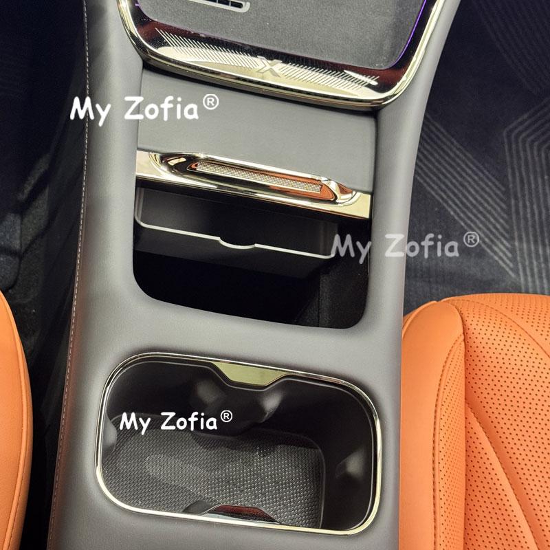 Per Zeekr X 2026 2027 Console Centrale dell'Auto Vano Portaoggetti del Bracciolo Divisore Interno Contenitore Organizzatore Accessori Interni