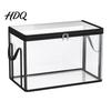 Portable Storage Bags Clear Clothes Bag with Lid And Reinforced Handles Moving Transparent Organizers Bags Waterproof Bedding Dorm Organizer