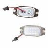 Error Free White LED License Plate Light Number Plate Lamp For Toyota Land Cruiser Prado 2010 2011 2012 2013 2014 2015 2016