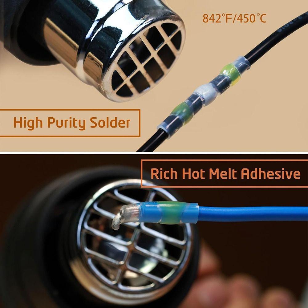 Heat Shrink Terminals Insulating Heat Shrinkable Sleeve Waterproof Boxed Solder Sleeve Solder Bar