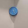 BEPAN Decorative Clock No Punching Inner and Outer Corners Living Room Simple Silent Wall Clock Sense of Technology Art Decoration