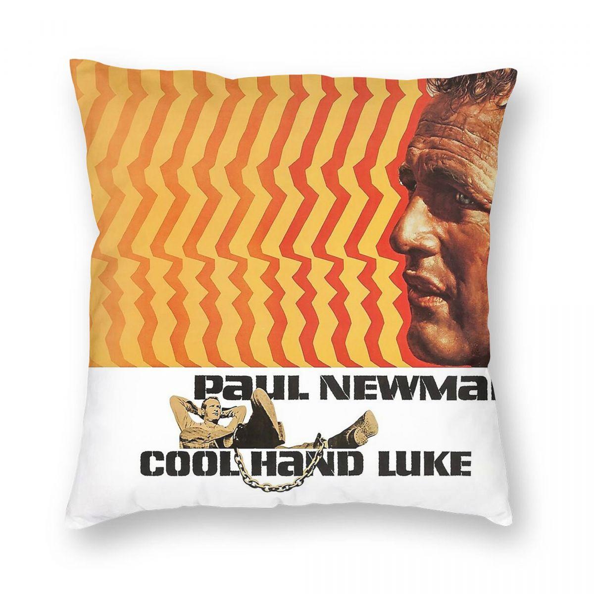 Cool Hand Luke Paul Newman Square Pillowcase Polyester Linen Velvet Pattern Decor Throw Pillow Case Room Cushion Cover Wholesale 30x30cm