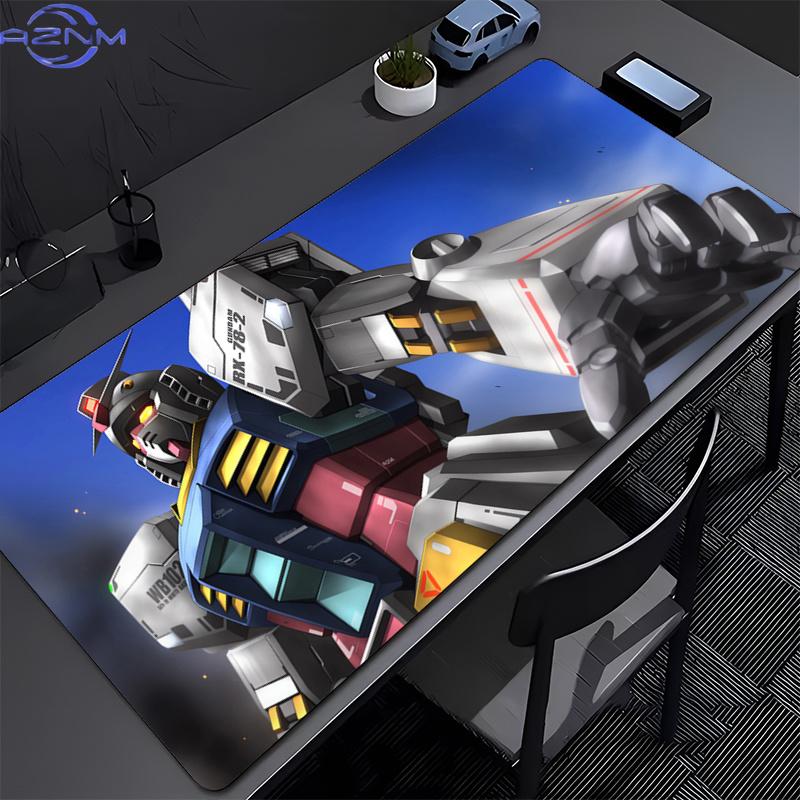 Mechanical Warrior RX-78-2 Gundam Mouse Pad Big Size Desk Mat Keyboard Desk Mat Gaming Mouse Pad Computer Accessories Mousepad