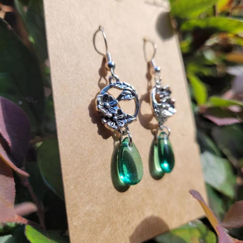Bohemian Tree Of Life Teardrop  Dangle Earrings Dragonfly Drop Earrings For Women Casual Party Jewelry Gift