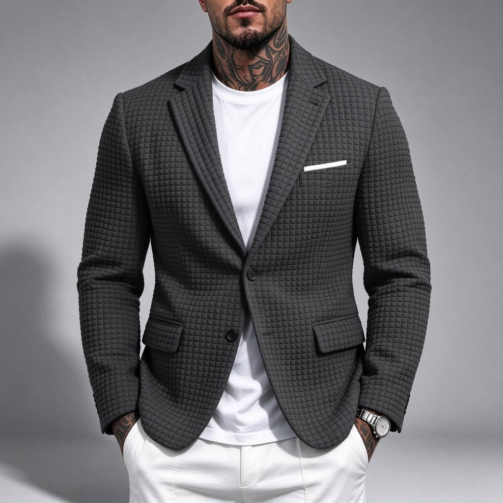 Men's Winter Cargo Padded Jacket, Casual Loose Fit Plus Size Leather Coat Outerwear