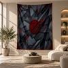 Dekoratives Wandbehang, Atletico Madrid Bedruckte Wandkunst, Leichte Wanddekoration für Schlafzimmer Hintergrund