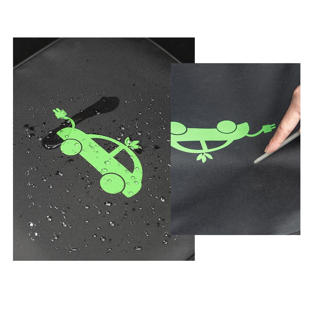 Easy To Clean Car Charging Cable Storage Bag Electric Vehicle Charger Bag