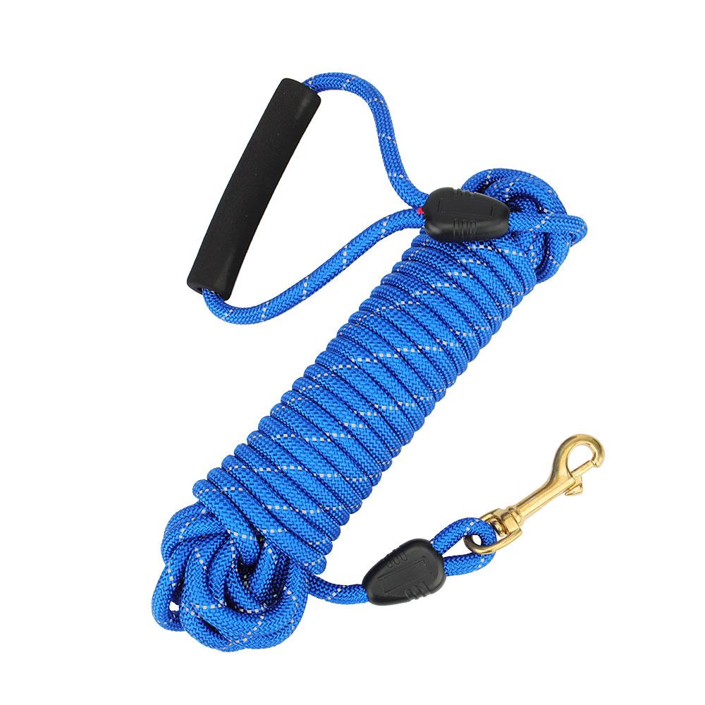 Reflective Dog Leashes Long Pet Leash Outdoor Puppy Cat Dog Training Walk Tracking Rope 5M/10M/20M