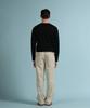 PANICALE Light Beige Wide Stitch Denim Pants (Type A)