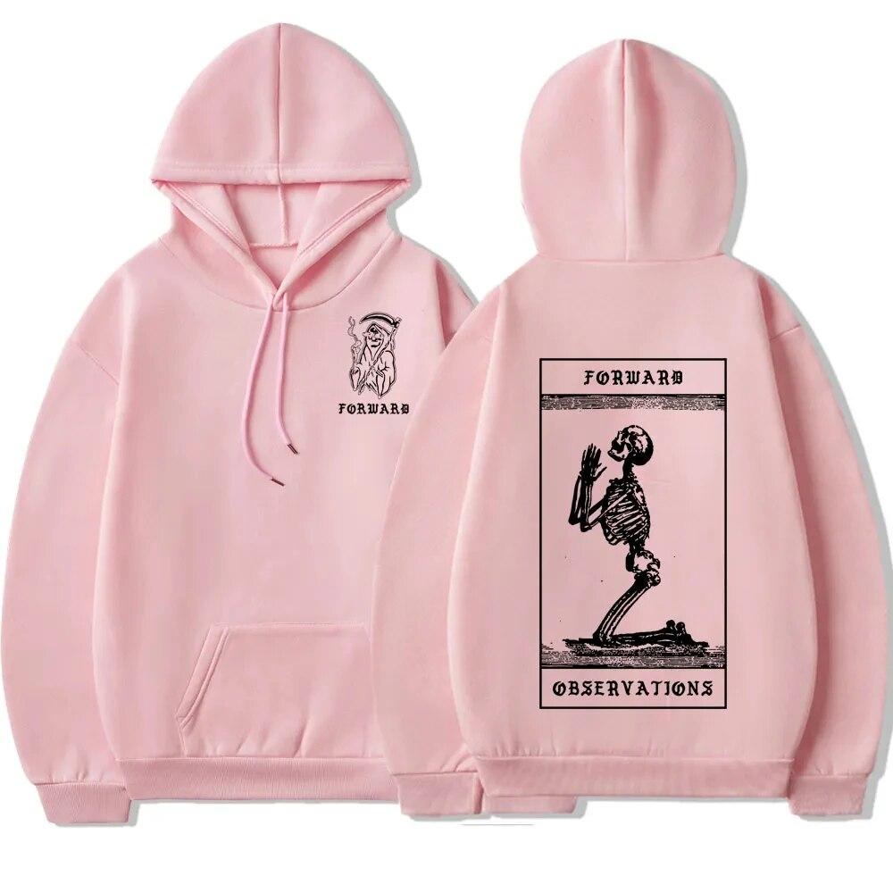 

Пуловер с принтом «Молящийся скелет вперед», пуловер с капюшоном, толстовка унисекс, женские толстовки, уличная одежда унисекс, одежда y2k S