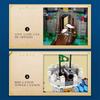 Non-Toxic Medieval Castle Building Blocks Model European Style City View Moc Bricks Toys Creative Desktop Decoration Diy Toys For Kids