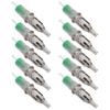 10pcs 2ml Tattoo Ballpoint Pen Cartridges Liner Shader 0.5mm Tip Ball Pen Cartridges for Practice