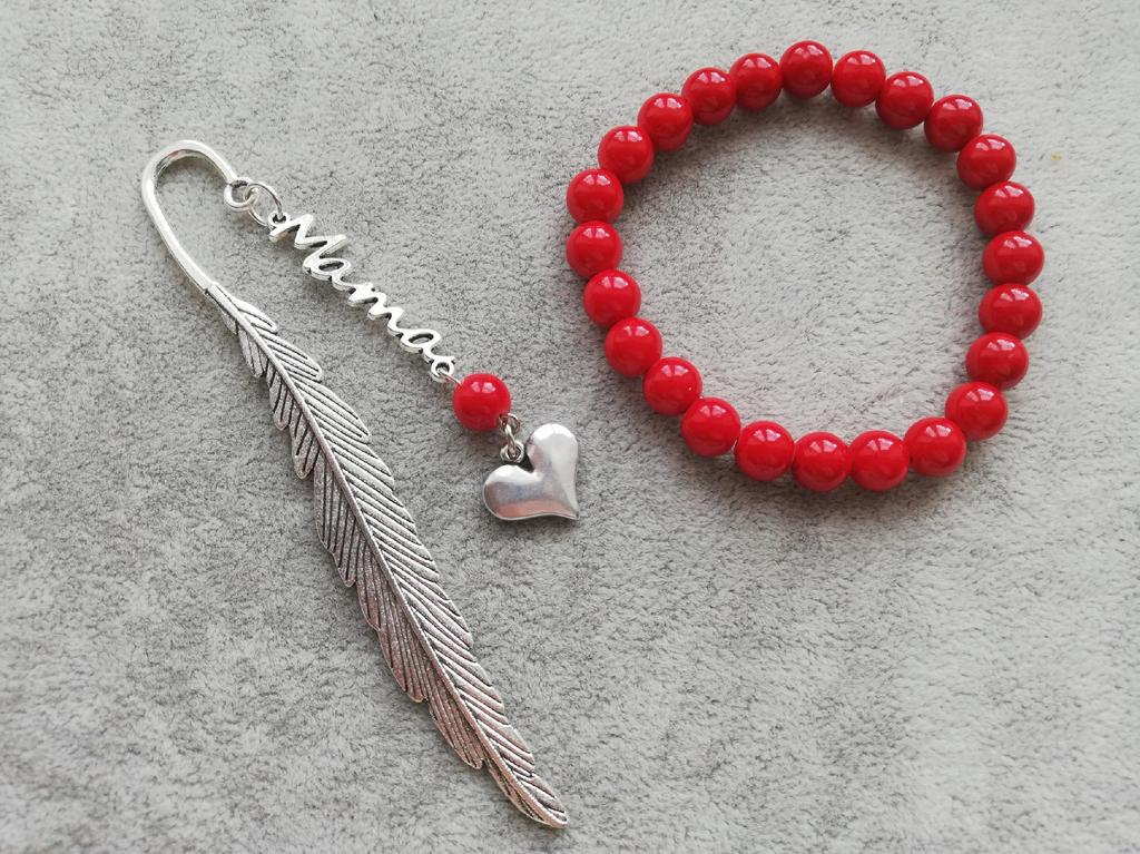 Zakładka do książki anioł aniołek serce skrzydła