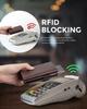 Çoklu Kart ve Kimlik Yuvalı Erkek RFID Hırsızlık Önleyici Pop-Up Cüzdan
