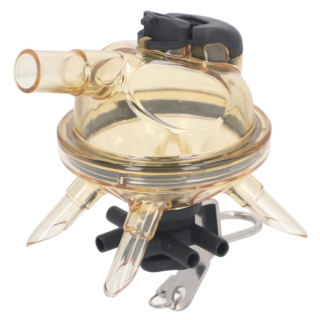 Melkbecher Transparente Abdeckung Edelstahlbasis 380cc Milchsammlerwerkzeug für Bauernhof