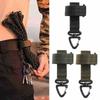 Clip per Attrezzatura Tattica da Esterno Multiuso Tasca Sicura Portachiavi Cintura Nastratura Porta Guanti Corda Accessori da Esterno