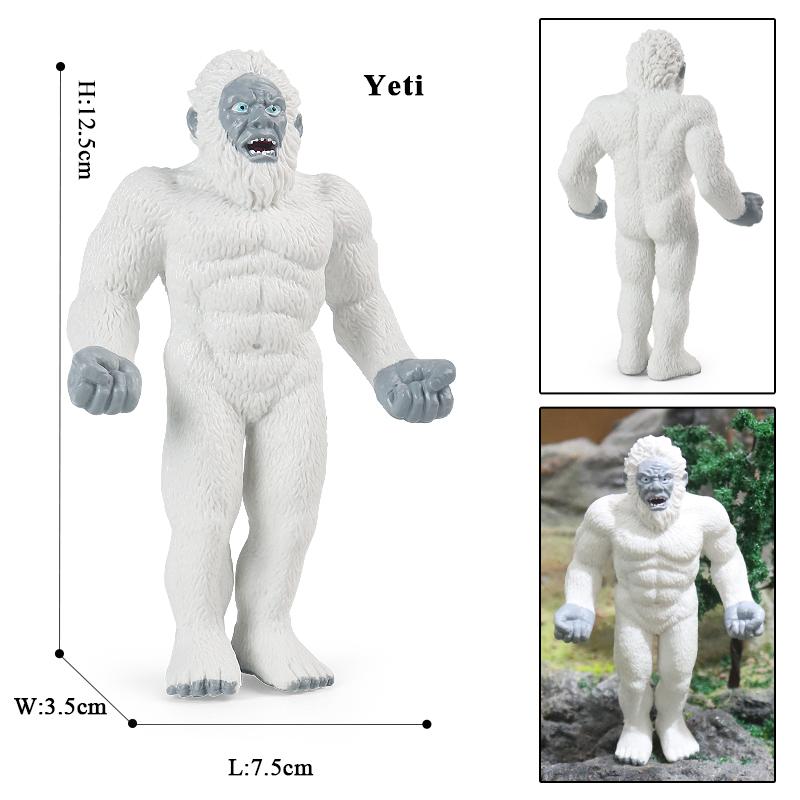 Oenux Phoenix Cerberus Ice Monster Model Cerberus Griffin Dragon Dinosaurs Action Figures Animals Toy Collection Kid Gift