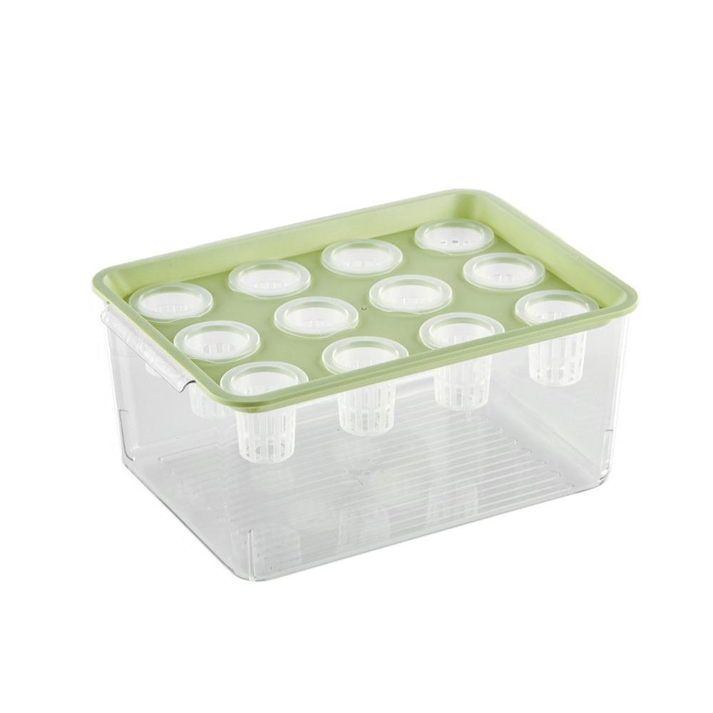 

Прозрачный гидропонный аквариум для выращивания, система посадочного ящика для беспочвенного выращивания, комнатное садоводство зелёный