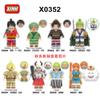 Blocco da Costruzione Pirata One Piece Minifigure Giocattolo Luffy Zoro Chopper Ace Action Figure Giocattolo Educativo per Bambini