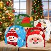 Christmas series portable candy box square portable gift box Christmas hand cake box