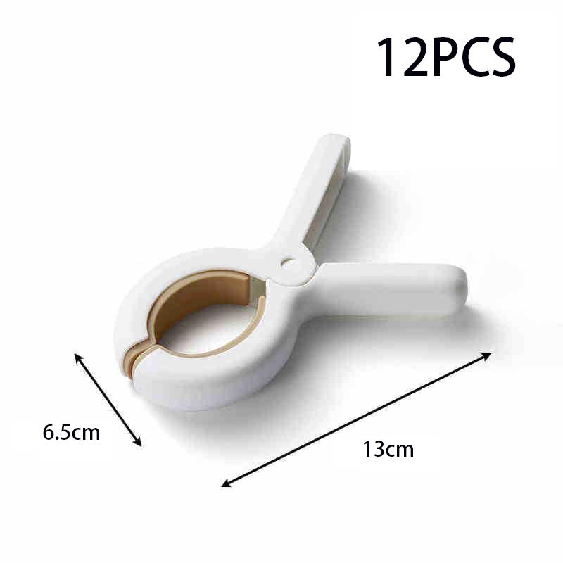 6/12/24PCS Windproof Clip For Hanging Quilts ,Anti-Slip Clothes Drying Hook, Quilt Clip Without Marks, Clothes Drying Fixator
