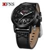 Original Fashion Watch For Man Leather Date Week Quartz Men Watch Waterproof Luminous Business Men's Watches