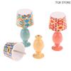1:12 Miniature Desk Lamp Study Model Dollhouse Furniture Decoration Micro Scene Light Ornament Pretend Play Toys