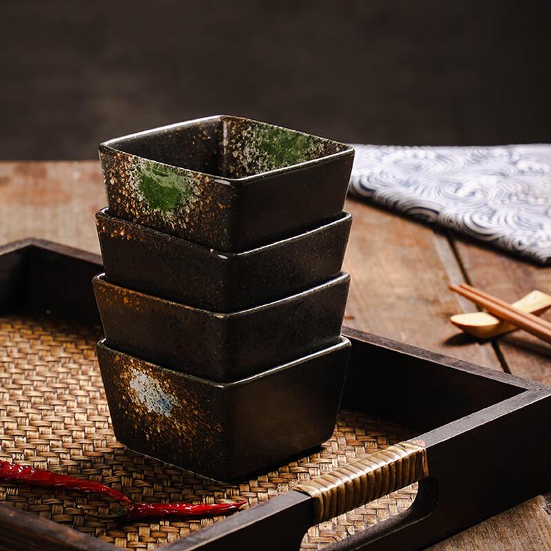 Jing Porcelain Square Seasoning & Snack Dish