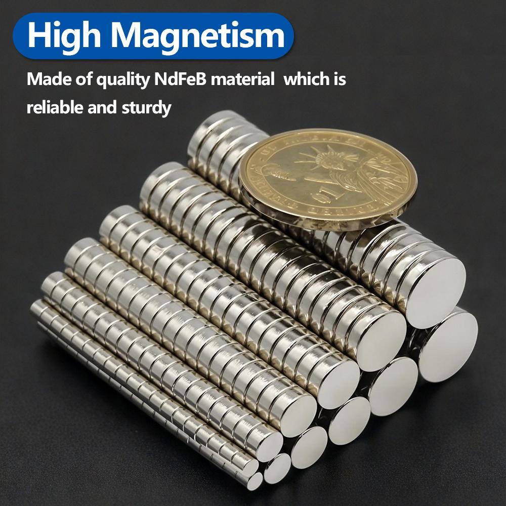 Powerful Neodymium Magnet N35 NdfeB Permanent Magnetic imanes Round Super Strong Fridge Magnets DIY 3x3 7x3 12x3 20x3 25x3mm