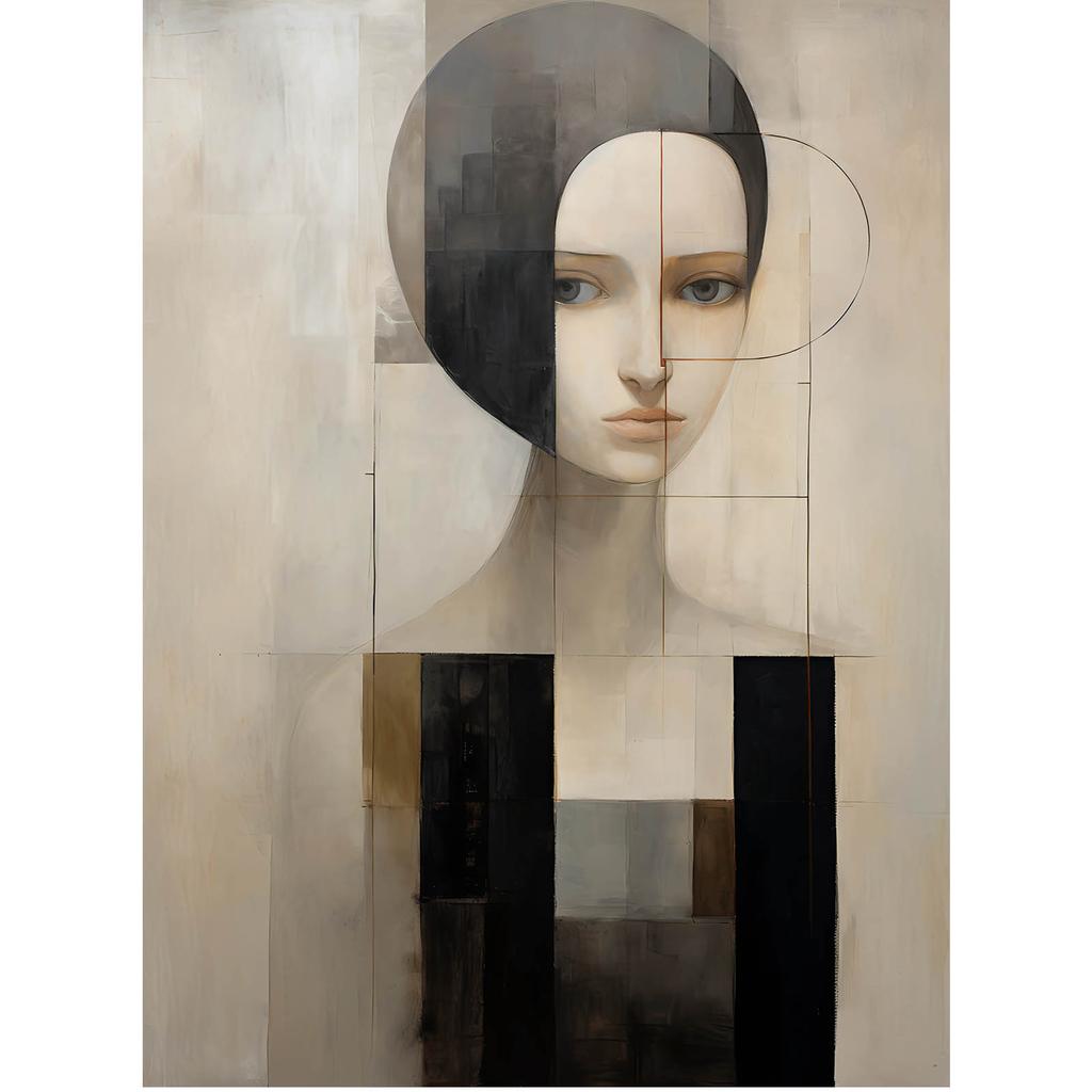 Surrealistyczne Piękno Surrealistyczne Piękno, 30X40 Cm, Rama Aluminiowa Czarna, Papier Matowy 230 Gsm