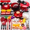 Set Food For Kids Girl Cooking Kitchen Toys Baby Cutting Fruit Cooking Kitchen Utensils Children'S Simulation Education Play