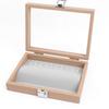 Elegant Wooden Jewelry Box with Dustproof Lid Necklace and Ring Organiser Case Accessories Storage Container for Home