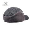 Hat women's autumn and winter new velvet ear protector warm baseball cap men's casual versatile cap woolen hat universal