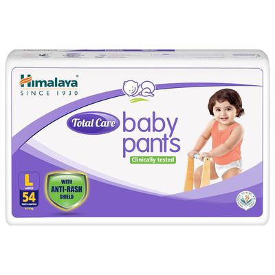Himalaya Pannolini Mutandino Total Care Baby Taglia Grande 9-14kg Confezione da 54 Comfort Anti-Irritazioni