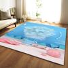 Fresh 4D Living Room Carpet Bedroom Dining Room Floor Mat
