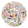 50 Cute Sushi Graffiti Stickers Skateboard Suitcase DIY Decorative Stickers Waterproof Creative Children's Stickers