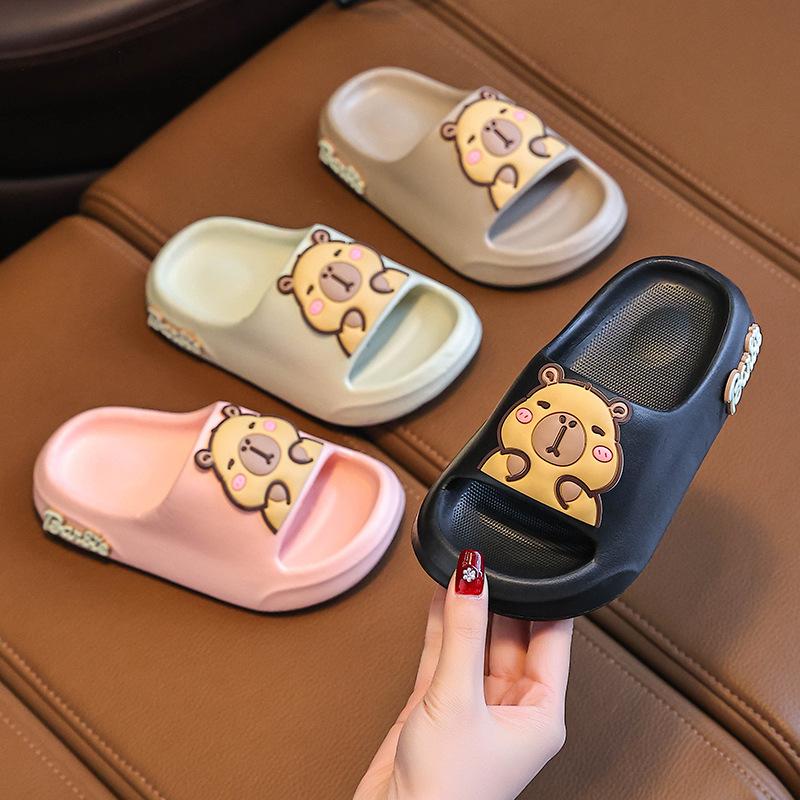 Children's Slippers Boys Indoor Home Non-Slip Soft Sole Baby Cute Sandals Girls Outdoor Wear Children's Shoes