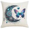 Fantasy and Mysterious Moon Printed Sofa Pillow Living Room Decorative Seat Cushion Pillow