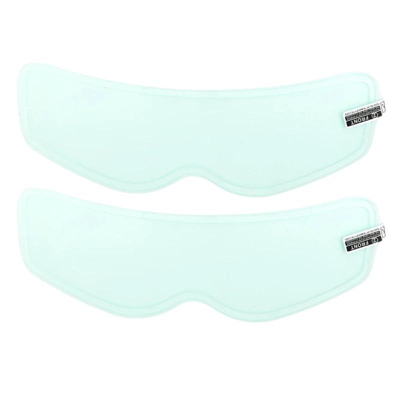 1/2PCS Motorcycle Helmet Stickers Upgraded Nano Universal Helmet Rainproof Safe Driving Helmet Accessories Anti-fog Film