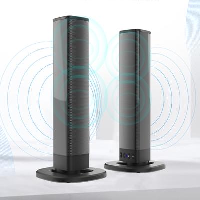 BS-36 Detachable Long Speaker Home Outdoor TV Computer Echo Wall BT Audio Metal Speaker Mesh