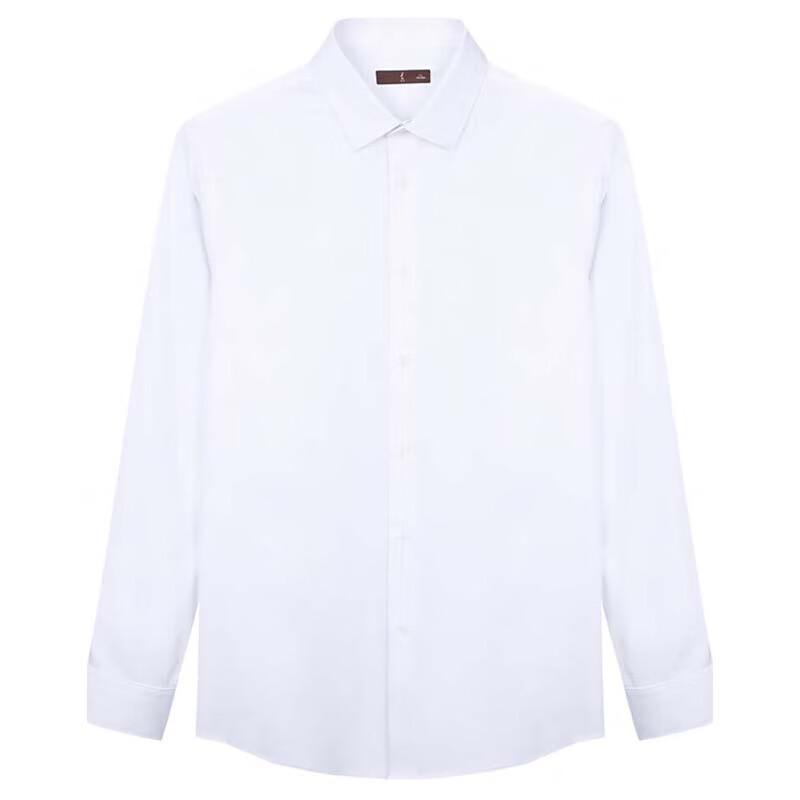 TRIES Men's Lightweight Business Long-Sleeve Shirt