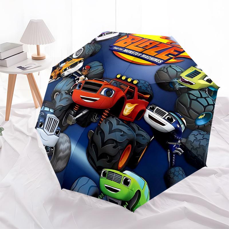 BlazeMonster Machines Automatic Opening and Closing, 8 Rib Structure Portable Umbrella, Suitable for Men and Women In All Seasons Perfect G