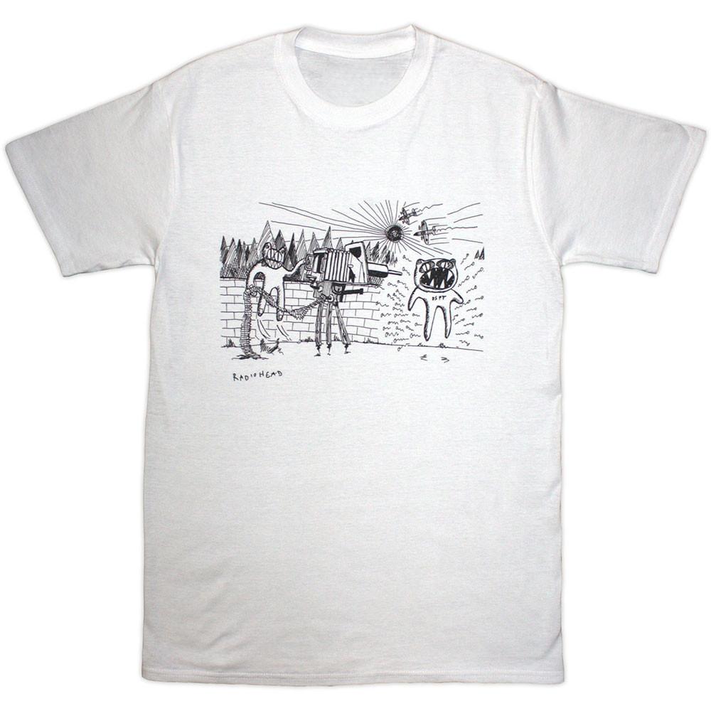 Radiohead Band Graphic 2026 Unisexs TShirt Unisex ONeck 100 Cotton Short Sleeve Y2k Oversized Fashion Vintage Popular Tee