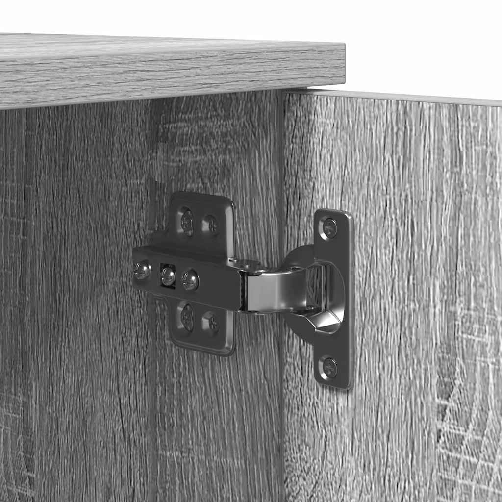Storage Cabinet 2 pcs Grey Sonoma 108 x 41 x 40 cm