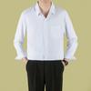 Striped Shirt Men's Long-sleeved Spring and Summer Thin Light Mature Style Handsome Casual Business Ironing Shirt