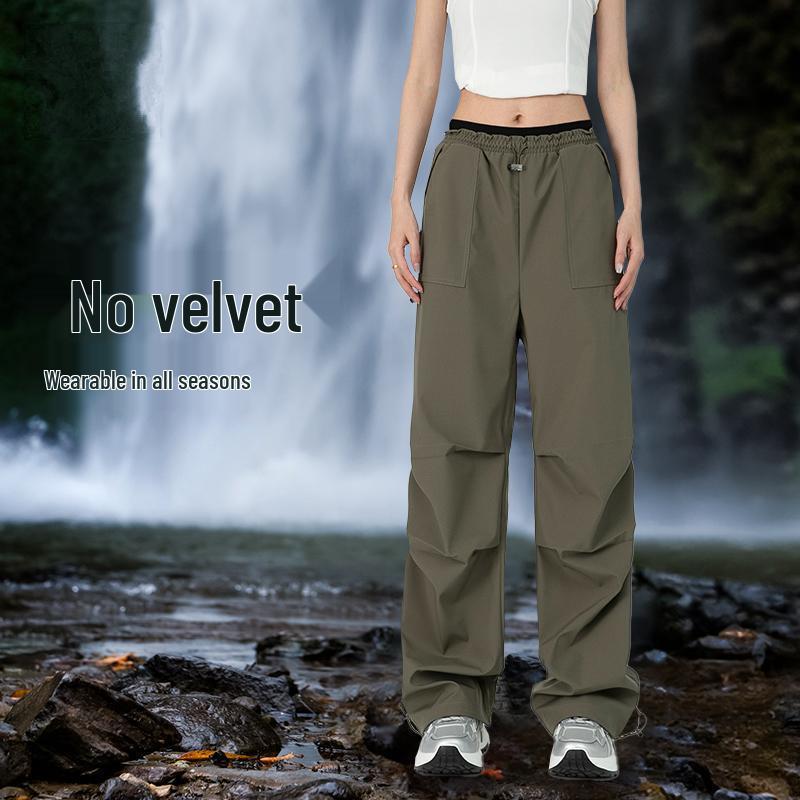 Women's Spring Waterproof Windproof Hiking Cargo Pants