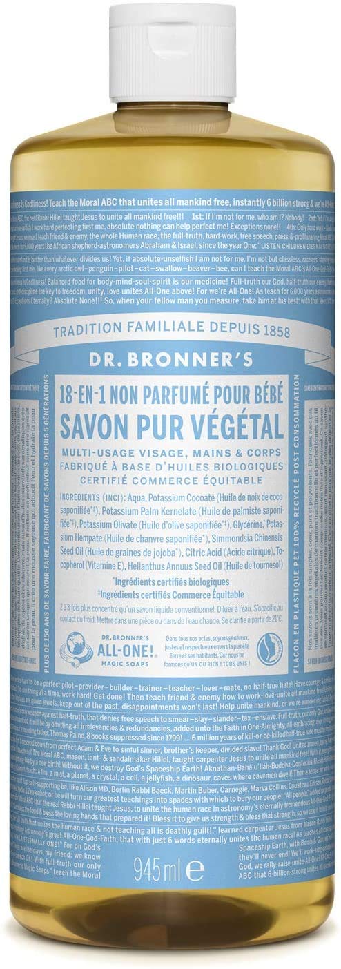 Magic Soap Baby Mild 944ml Dr. Bronner s [Used]