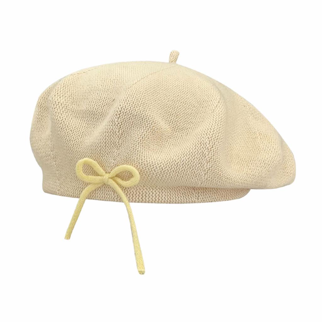 Girls Beret Knit Subculture Painter Hat Festive Hat for Autumn Winter Windproof for Street Photography Props