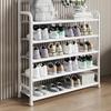 Multi-Layer Coat Rack 3-in-1 Metal Construction Shoe Rack Organizer Multifunction Freestanding Coats Hat Shelf Home Organization