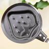 Mini Egg Fry Kitchen Supplies Breakfast Love Pan Pancake Pan Heart Omelette Pan Jarhead Without Pot Cover Cast Iron Black Items